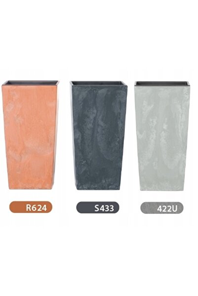 Prosperplast Ghiveci de flori Urbi Square cu efect de beton DURS300E 30x30 h5...