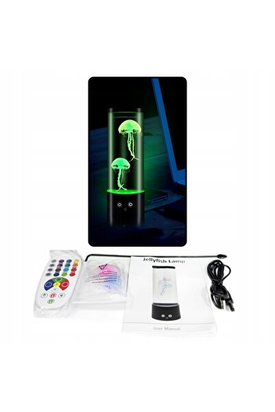 NO BRAND Lumină LED decorativă tip meduză, alimentată cu baterii, cu cablu USB