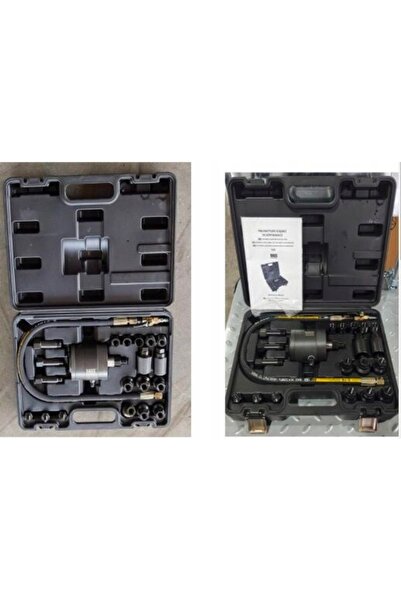 NO BRAND Extractor pneumatic pentru injectoare cu set de adaptoare