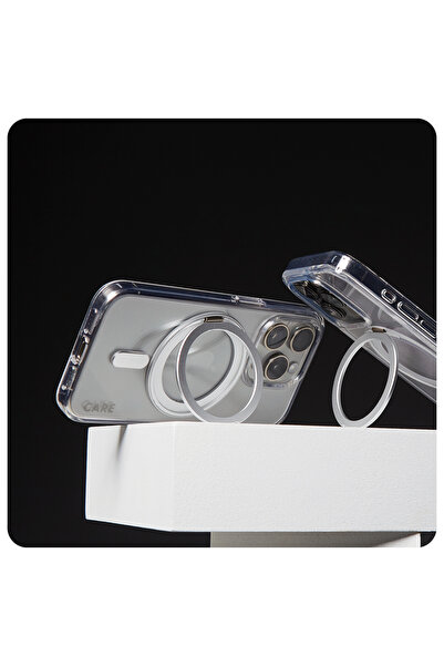 CARE by PanzerGlass® Pentru iPhone 16 Pro Husă PanzerGlass MagSafe cu suport