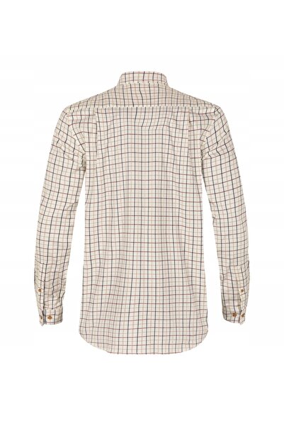 NO BRAND Cămașă SEELAND OXFORD SHOOTING - Carouri Clasic Albastru/Merlot - 3XL