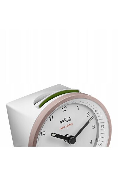 Braun Ceas deșteptător clasic BC07PW-RC ALARMĂ SLEEP DCF