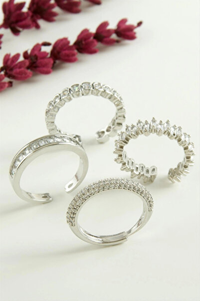 SORA GROUP Mixed Luxury Baguette Zircon Stone Ring