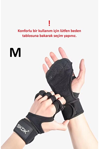 SkyWheel Premium Series Professional Weight Fitness Pilates Gloves - Medium