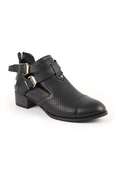 Mammamia Women's Casual Shoes Genuine Leather Laser Cut Patterned Metallic Tr...