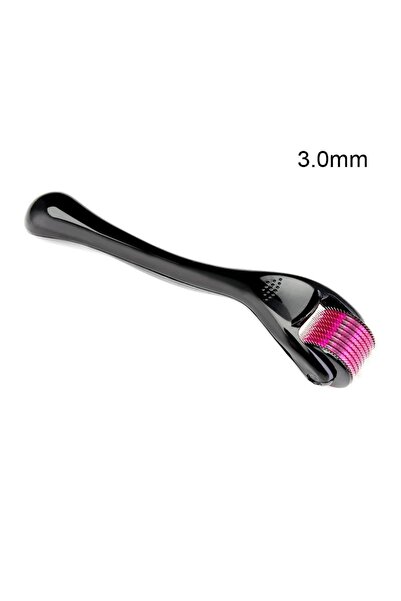 Choice12 Black 3.0mm 0.5-2.0mm 540 Titanium Microneedle Derma Roller Dermarol...