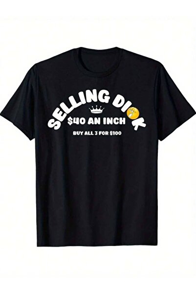 NOURAM Vintage Oversized Men's Fashion Graphic Funny Adult Humor T-Shirt, Cas...