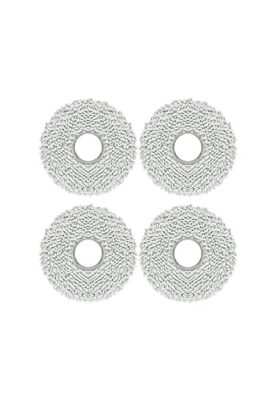 Roborge Roborock Q Revo C Pro Robot Vacuum Cleaner Compatible 4-Pack Mop Cloth