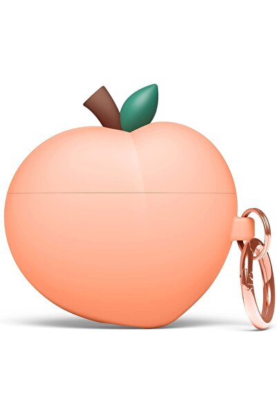 Elago AirPods Peach Hang Case - Θήκη Σιλικόνης για AirPods 3rd Gen - Peach