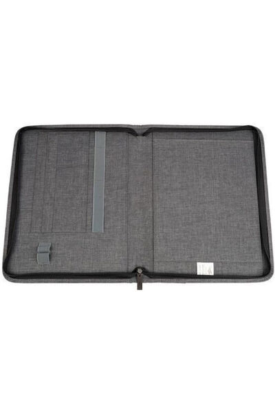 Wedo Φάκελος Αρχειοθέτησης Κολεγίου Α4 με Φερμουάρ, Γκρι, Κωδικός: 58351412