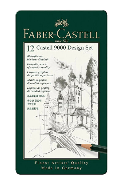 Faber Castell Set Faber-Castell Graphite pencil Castell 9000 Art (119065)