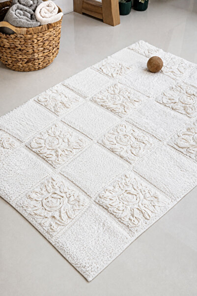 ZEBRACASA Vania %100 Pamuk 80x120 Banyo Paspası