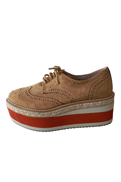 OEM Pantofi casual cu platformă Corina de damă, maro, mărimea 37