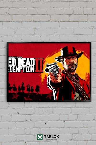 TABLOX Red Dead Redemption II Arthur Morgan Καουμπόικο Παιχνίδι Διακοσμητικός...
