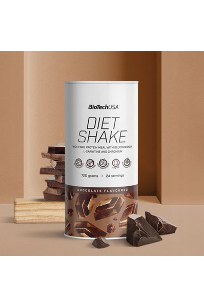 NO BRAND Controlul greutății BIOTECH Shake Dietetic Ciocolată (720 g)