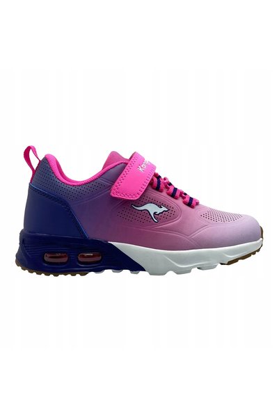 NO BRAND Pantofi pentru copii KangaROOS KX-Bases EV roz neon/alb, mărimea 30 EU