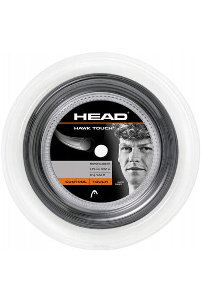 Head Hawk touch 1.30 antracit corzi de tenis rolă completă 200m