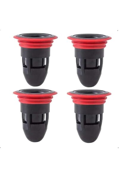 Generic Brand X spring Floor Drain Cover, 4 Pack Silicone Rubber Sewer Line, ...