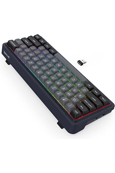 REDRAGON Δρακονικό V2 K730GB-RGB-PRO Ασύρματο Πληκτρολόγιο Gaming 60% με φωτι...