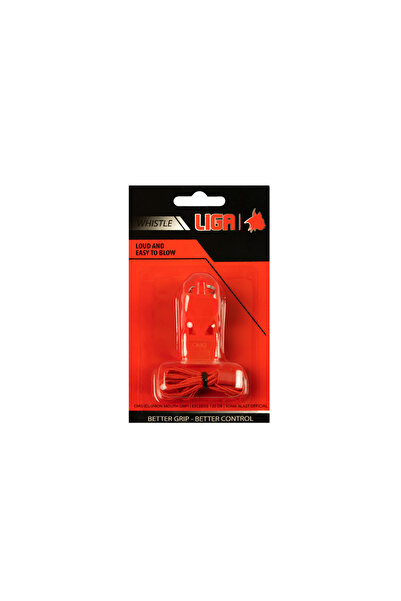 Liga Sport Σφυρίχτρα πλαστική με λουράκι (Plastic whistle with lanyard) LIGAS...