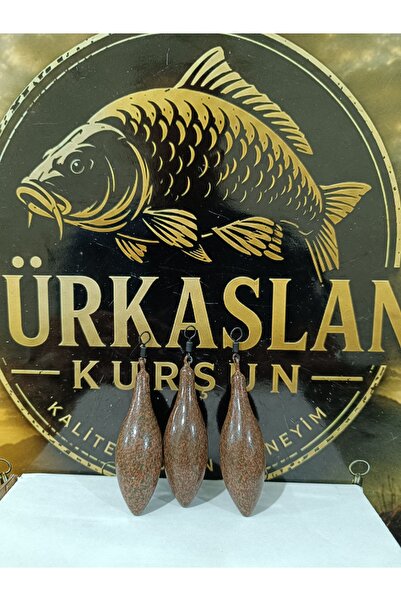 Türkaslann Profesyonel uzak mesafe kaplamalı Surf casting olta kurşunu üçlü p...