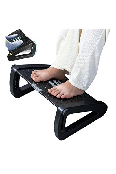 Generic Foot Rest Under Desk at Work, Ergonomic 6 Heights Adjustable Footrest...