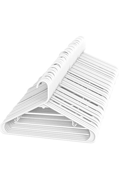 Generic Red Dot Gift®10 Pack 16.5 Inch Non-slip Hanger Adult Plastic Hanger,W...