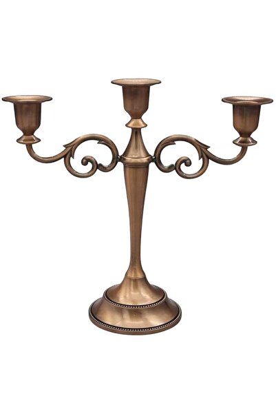 Generic Brand European Vintage Candlestick 3 Arm Candlestick Candlestick Cand...