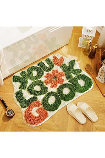 Generic Brand Tazweeq Bath Mat, Fun Bathroom Rug, Cool Mats for Bedroom Non-s...