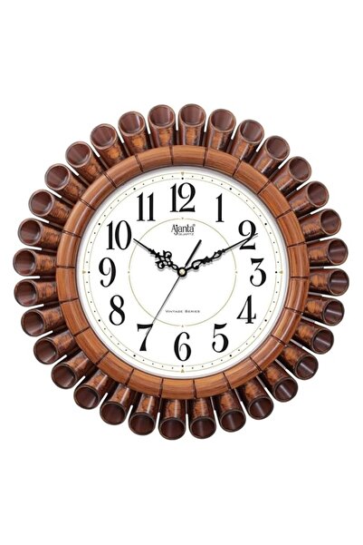 Generic Brand Ajanta Wall Clock 15.7 Inches Vintage Wall Clock for Bedroom, H...