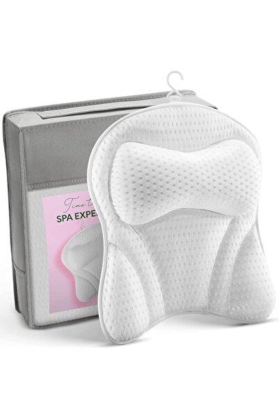 Generic THMINS Bathtub Pillow for Tub, Bath Pillow for Neck & Back Support wi...