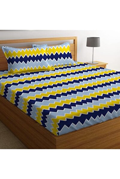Generic SONA 100% Microfiber bedsheet for Double Bed with 2 Pillow Covers Bre...