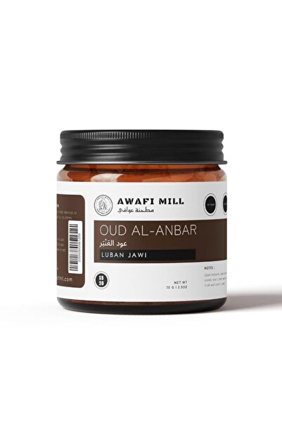 Generic Brand AWAFI MILL Oud Al-Anbar Jawi Bakhoor (70g (2.5 oz) | Rich Amber...