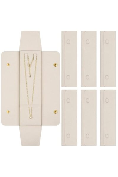 Generic Necklace Travel Case No Tangle Pouch Jewelry Organizer Bridesmaid Gif...