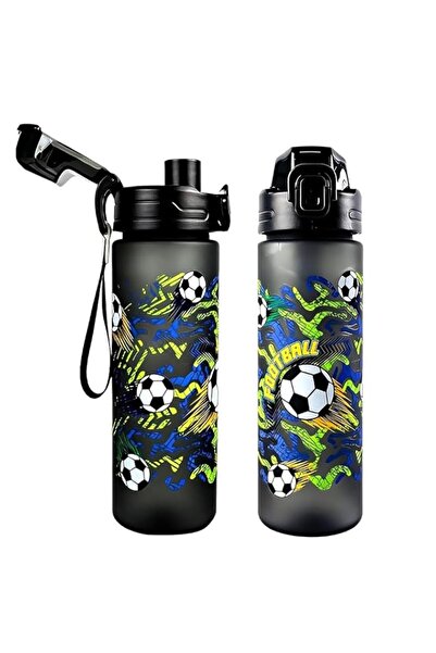 Generic Boys Water Bottle, 700ml Football Sports Bottle, Leakproof Durable BP...