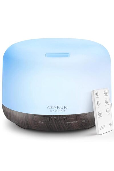 Generic Brand HALAMODO 500ml Premium, Essential Oil Diffuser with Remote Cont...
