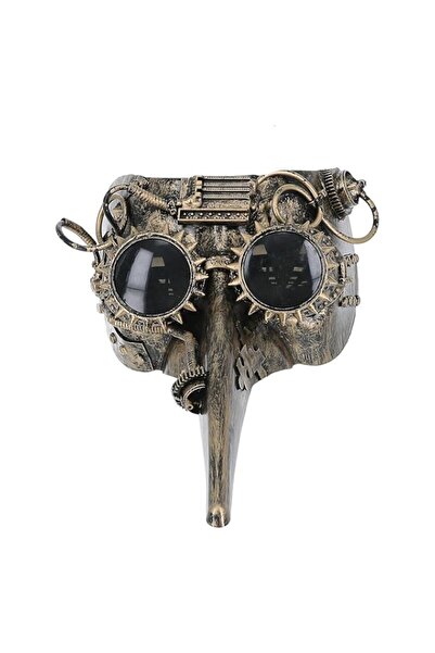 Generic Brand Smiffys Victorian Steampunk Plague Doctor Mask , Halloween Fanc...