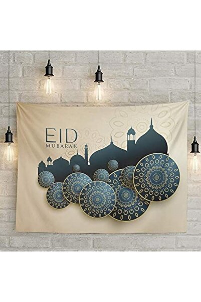 Generic Brand Ramadan Tapestry Mubarak Wall Cloth Background Islamic Middle E...