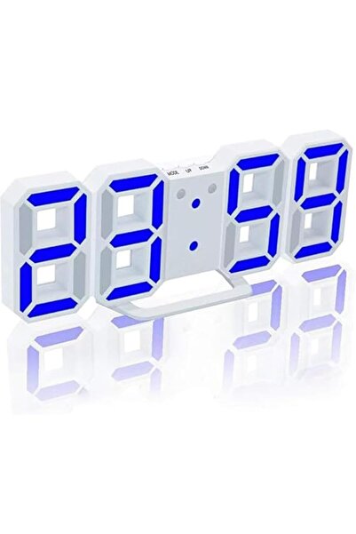 Generic Brand Beauenty 3D LED Digital Clock Glowing Night Mode Brightness Adj...