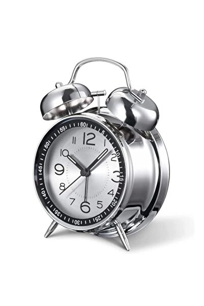 Generic ALMEKAQUZ Loud Alarm Clock for Heavy Sleepers - Retro 4" Analog Quart...