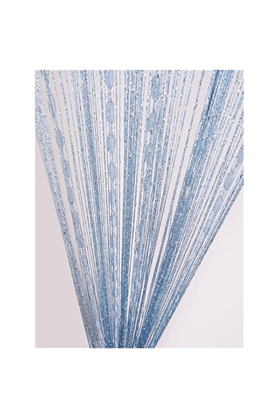 Generic Brand Vagasi Door String 39x79 Inch Curtains Silver Panel Soft Balls ...