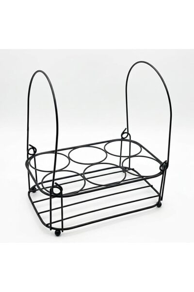 Generic ECVV 6 Compartment Bottle Basket For Carrier Display Holder Rack For ...