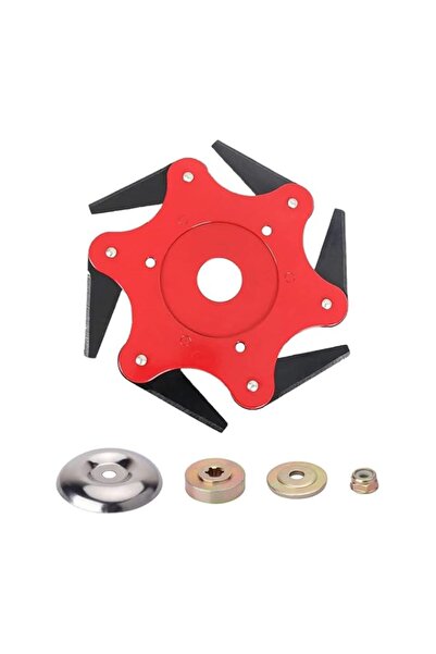 Generic Jaffiust 5PCS Steel Trimmer Head, 6 Steel 65Mn Razors Trimmer Head, B...