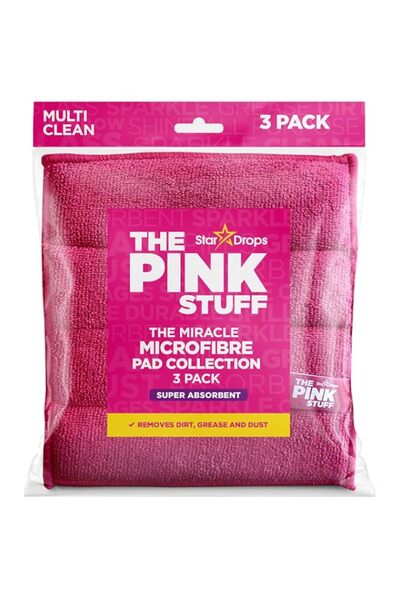 Generic Stardrops – The Pink Stuff – Miracle Microfibre Pad Collection 3 Pack