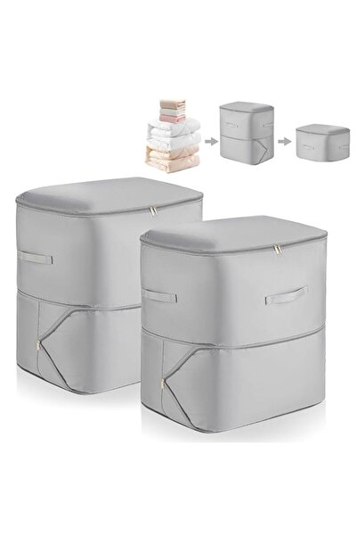 Generic Clothes Storage Bag, 2PCS XL Self Compression Storage Bags, Durable M...