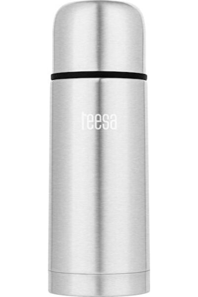 Teesa Θερμός Μπουκάλι Ανοξείδωτο Ατσάλι 350ml Ασημί με Καπάκι-Κύπελλο Κωδικός...