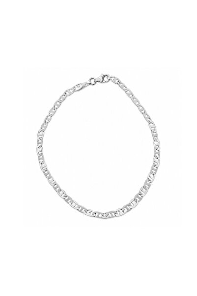 Generic Brand Bratara 925 Unisex din Aliaj gri metalizat prețios, Silver, Fin...