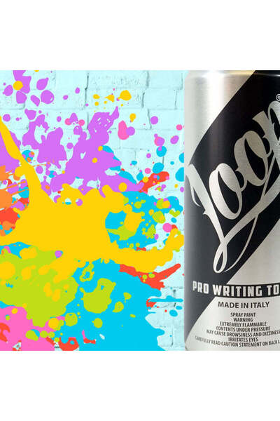 Loop Lub Colors Spray Paint 400ml - Neon Green