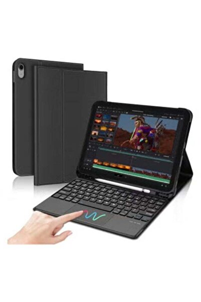 Gennext iPad Pro 11" (2024) M4 Wireless Keyboard Case with Touchpad – Detacha...
