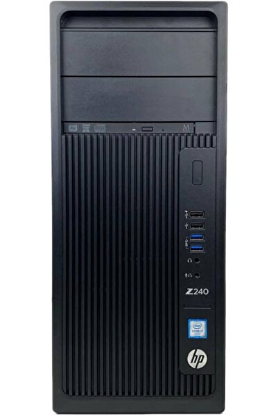 HP Stație de lucru Z 240 Intel Xeon E 3-1220 v5 până la 3.5 GHz, SSD de 256 G...
